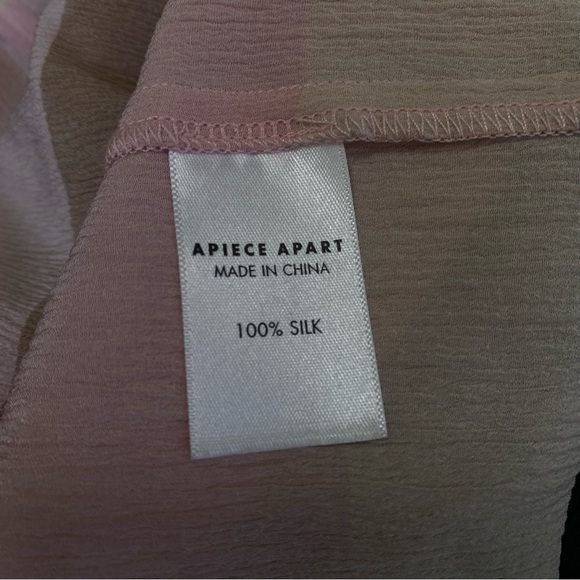 Apiece Apart La Rosa silk striped dress - Picture 9 of 11